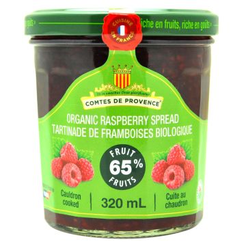 Tartinade de framboises biologique