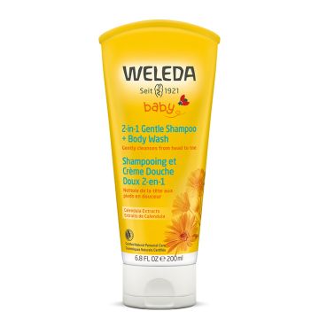 Bébé - Shampooing et crème douche 2 en 1 extraits de calendula