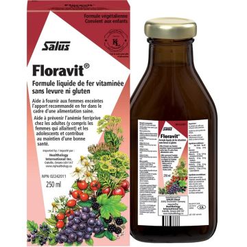 Floravit - Formule liquide de fer vitaminée sans levure ni gluten