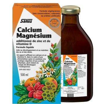 Formule liquide de calcium et magnésium