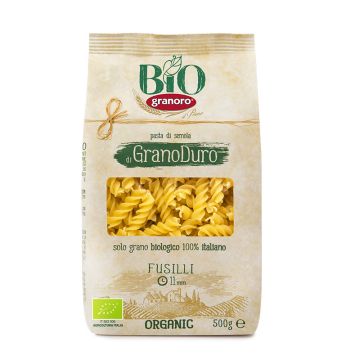 Pâtes fusilli biologiques