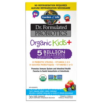 Dr. Formulated Probiotics - Organic Kids +