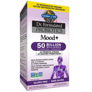 Dr. Formulated probiotiques - Mood + 50 milliards  