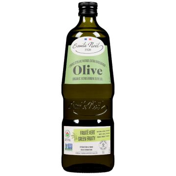 Olive oil - Organic extra virgin green fruity 