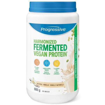 Harmonized Fermented Vegan Protein - Vanille naturelle avec probiotiques