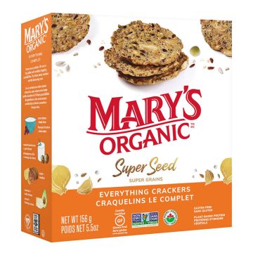 Organic crackers - Super Seed Everything