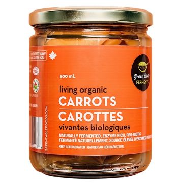 Carottes vivantes biologiques