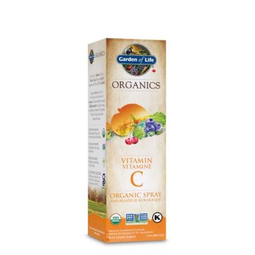 Mykind Organics  - Vitamine C à saveur d'orange-tangerine