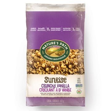 Organic Vanilla Crunch Sunrise Cereal - Eco Pac