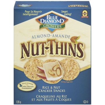 Nut-Thins Crackers - Almonds and Rice