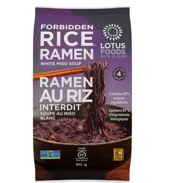 Ramen au riz Interdit - Soupe au miso blanc