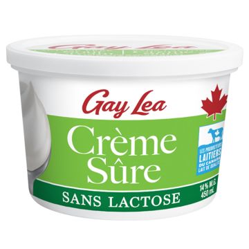 Crème sûre 14% sans lactose