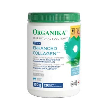 Flavourless Hydrolysed Bovine Collagen Powder L-theanine 250 mg Magnesium 350 mg - Anxiety and Stress