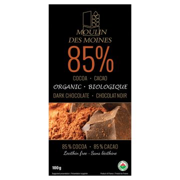 Organic Dark Chocolate - Cocoa 85%