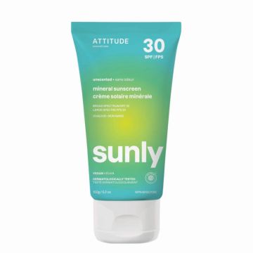 Crème solaire minérale hypoallergénique FPS 30 - Sans odeur