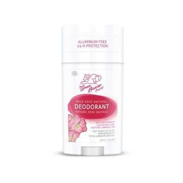 Bâton déodorant naturel - Rose sauvage