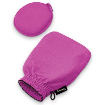 Renaissance Exfoliating Glove - Royal Magenta