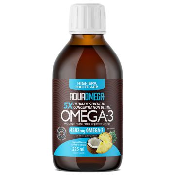 Oméga-3 liquide Haute AEP 4382 mg saveur tropicale