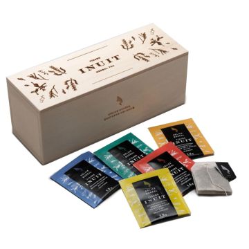 Tisane Inuit - Coffret en bois de 35 sachets