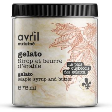 Gelato -  Sirop et beurre d'érable