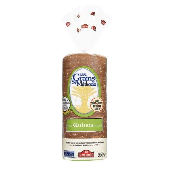 Les grains St-Méthode - Quinoa bread no fat, no sugar added