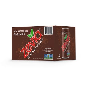 Soda zéro calorie - Racinette au gingembre (Emballage 6 unités)