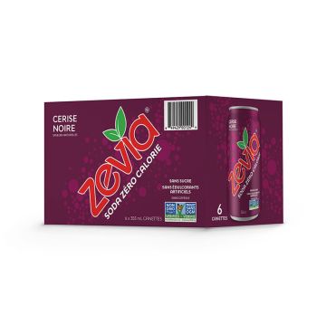 Soda zéro calorie - Cerise noire