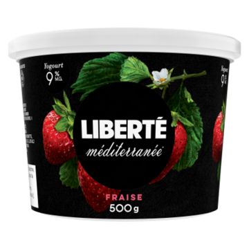 9% Strawberry Méditerranée Yogurt