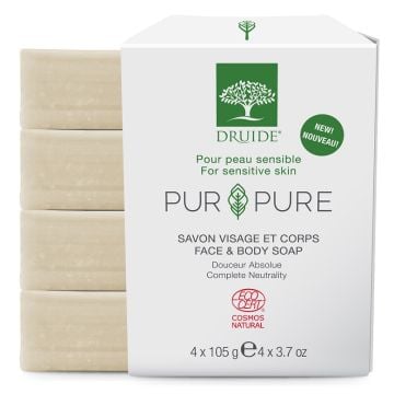 Pur & Pure - Soap face and body  4 x 100g