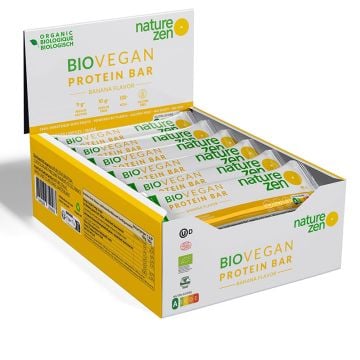 Barres protéinées biologiques Banane