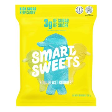 Bonbons gélifiés à base de plantes - Sour blast buddies