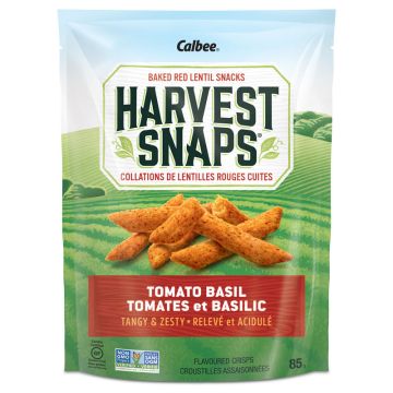 Harvest Snaps - Baked red lentil snacks Tomato Basil