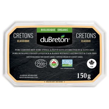 Cretons classiques biologiques