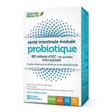 Probiotiques - Santé intestinale évoluée 50 milliards d'UFC