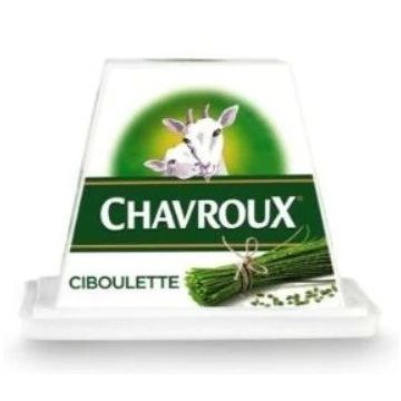 Fromage frais de chèvre Chavroux ciboulette 22%