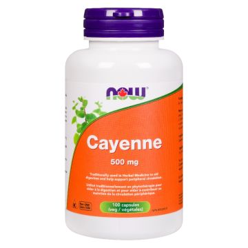 Cayenne 500 mg - Digestion et circulation