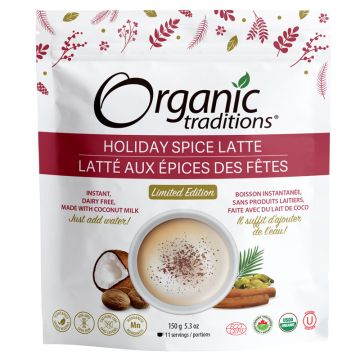 Organic Latte Holiday Spices