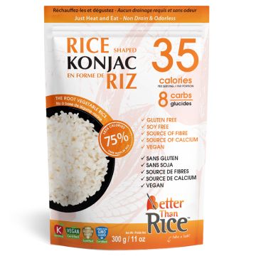 Konjac - Shaped rice