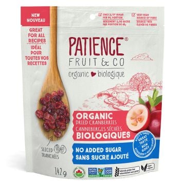 Organic dried cranberries - No sugar added