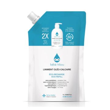 Liniment oléo calcaire biologique - Eco recharge