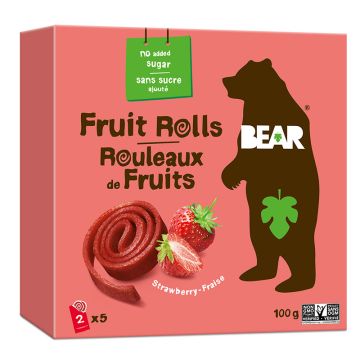 100 % fruit rolls - Strawberry