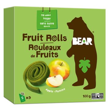 100 % fruit rolls - Apple