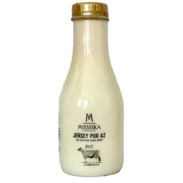 Lait entier non homogénéisé Jersey pur A2 5%