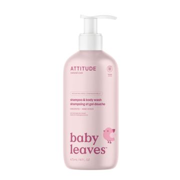 Baby Leaves - 2 en 1 Shampooing et gel douche sans odeur