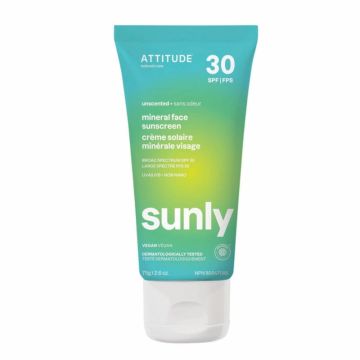 Crème solaire minérale hypoallergénique Visage et Corps FPS 30 - Sans odeur