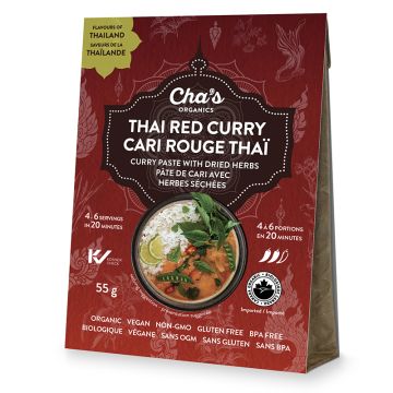 Curry paste with dried herbs - Thai red curry