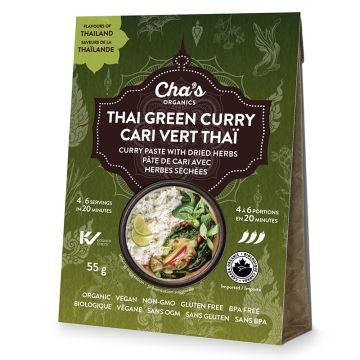 Curry paste with dried herbs - Thai green curry