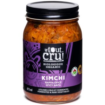 Organic Kimchi Spicy Napa - Fermented and Raw Vegetables