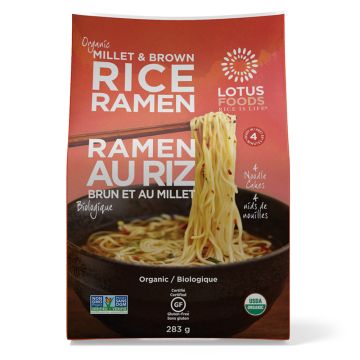 Ramen au riz de millet biologique