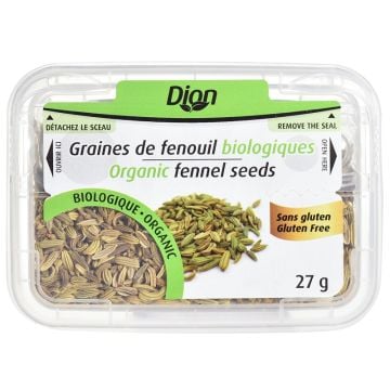 Graines de fenouil biologiques sans gluten